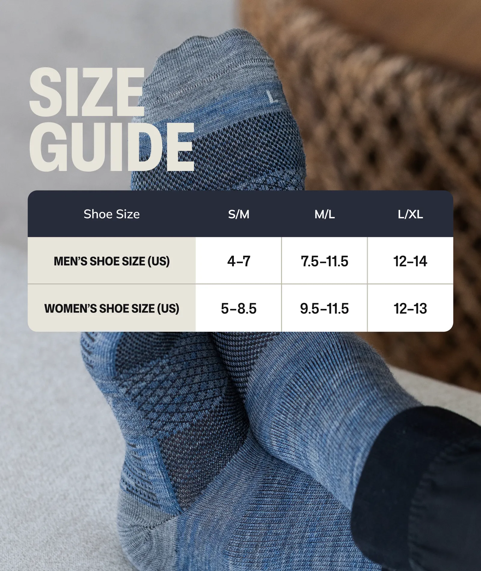 Roam Merino Lite Crew Socks 3-Pack