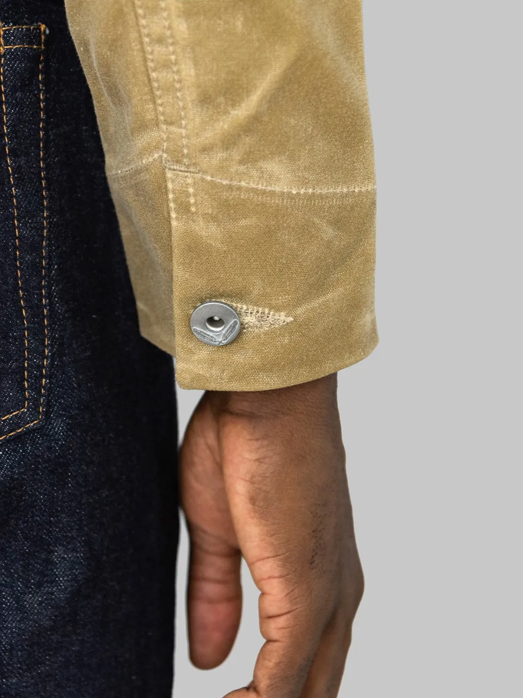 Rogue Territory Waxed Canvas Supply Jacket Tan Ridgeline