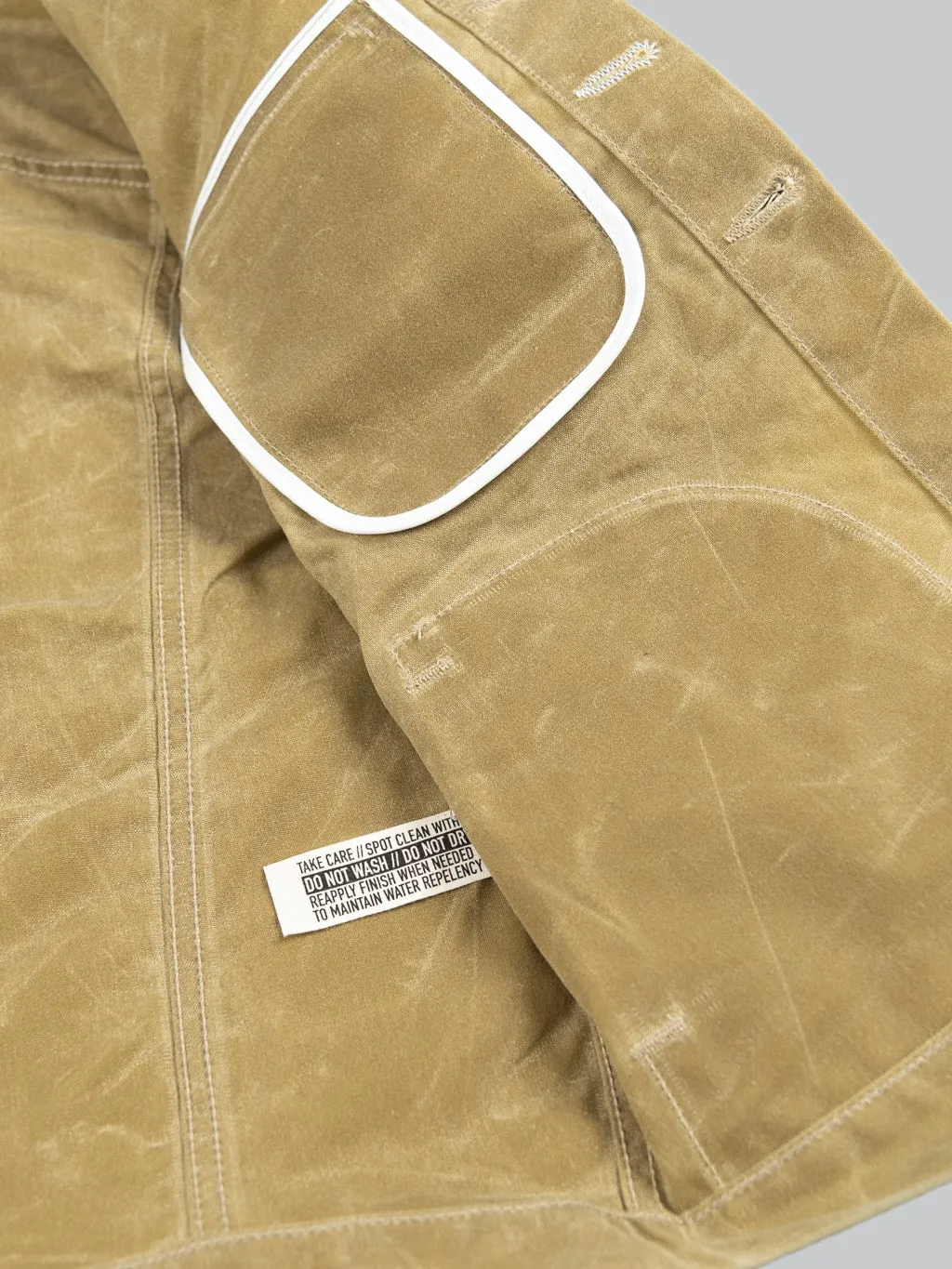 Rogue Territory Waxed Canvas Supply Jacket Tan Ridgeline