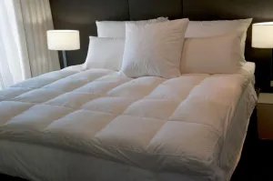 Single Size Mattress Topper 95% Premium Polish Goose Down Extra thick German Batiste TE100