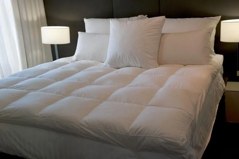 Single Size Mattress Topper 95% Premium Polish Goose Down Extra thick German Batiste TE100
