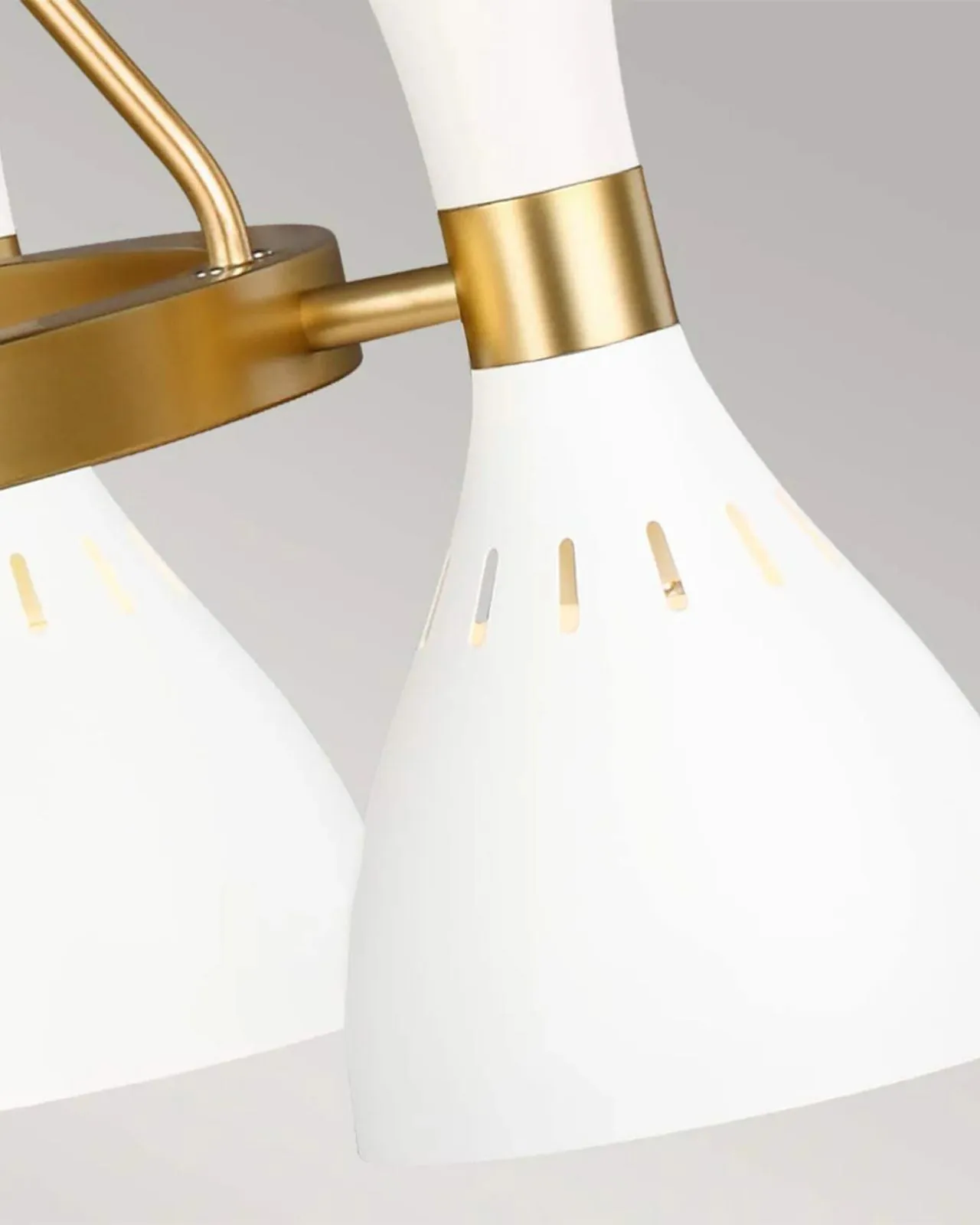 Sleek Nordic Accent Chandelier