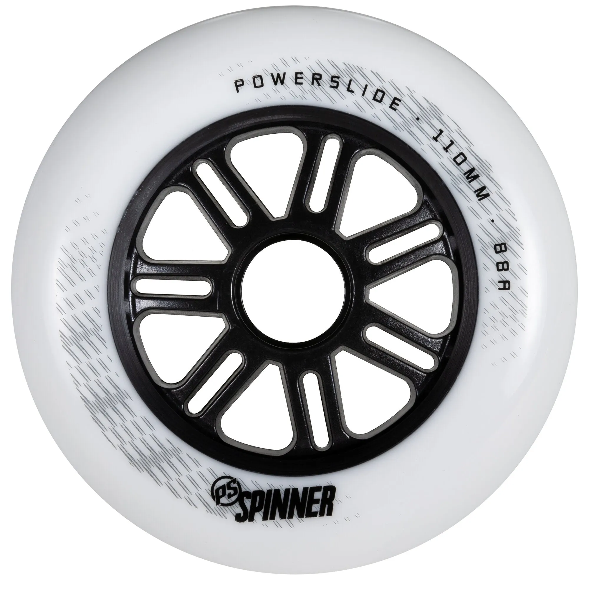 Spinner 110/88A White. 3-pack