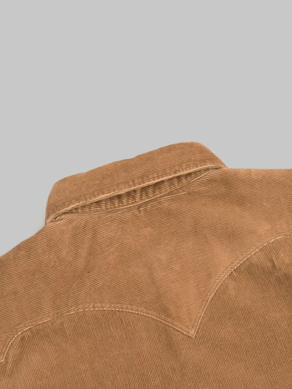 Stevenson Overall Co. Cody Shirt Beige Corduroy