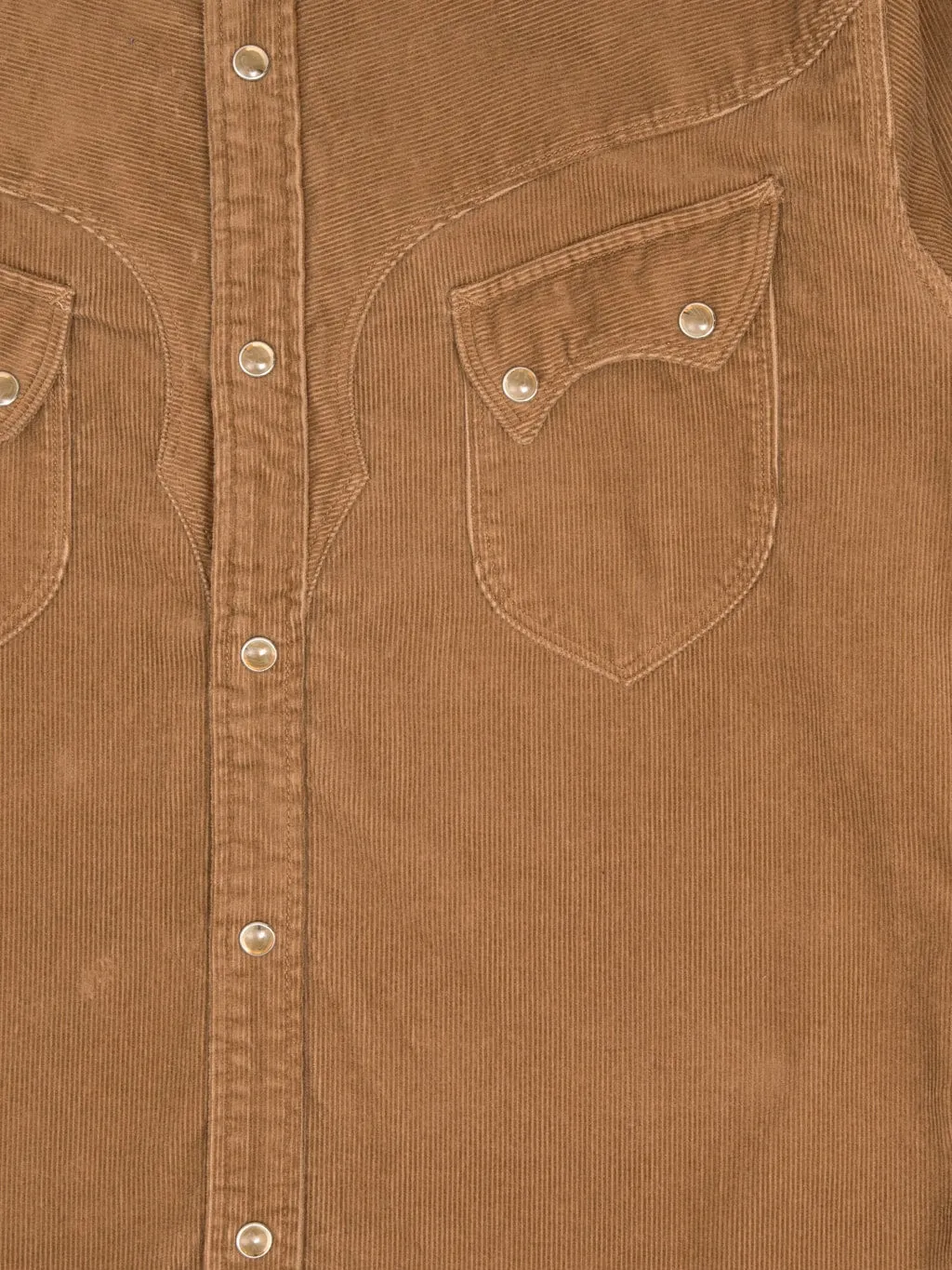 Stevenson Overall Co. Cody Shirt Beige Corduroy
