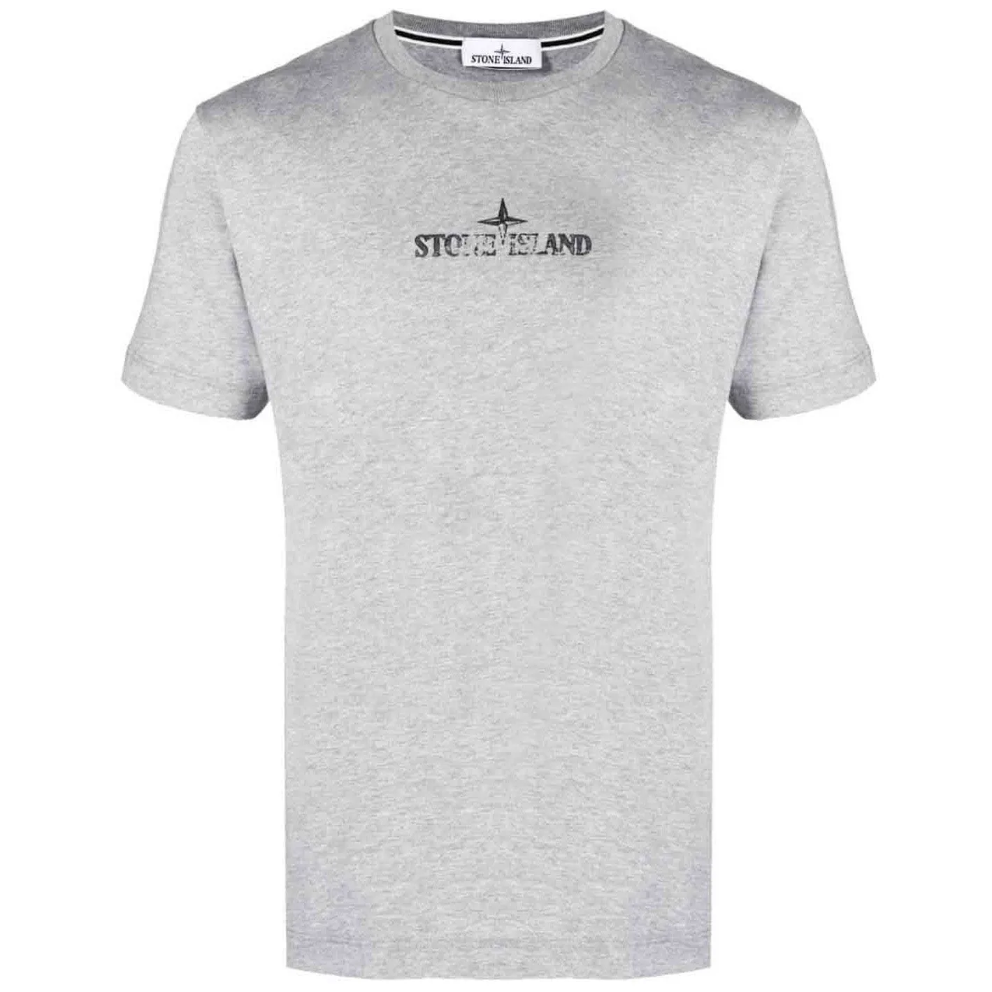 Stone Island Grey Logo T-Shirt