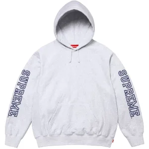 Supreme Grey Logo Hoodie