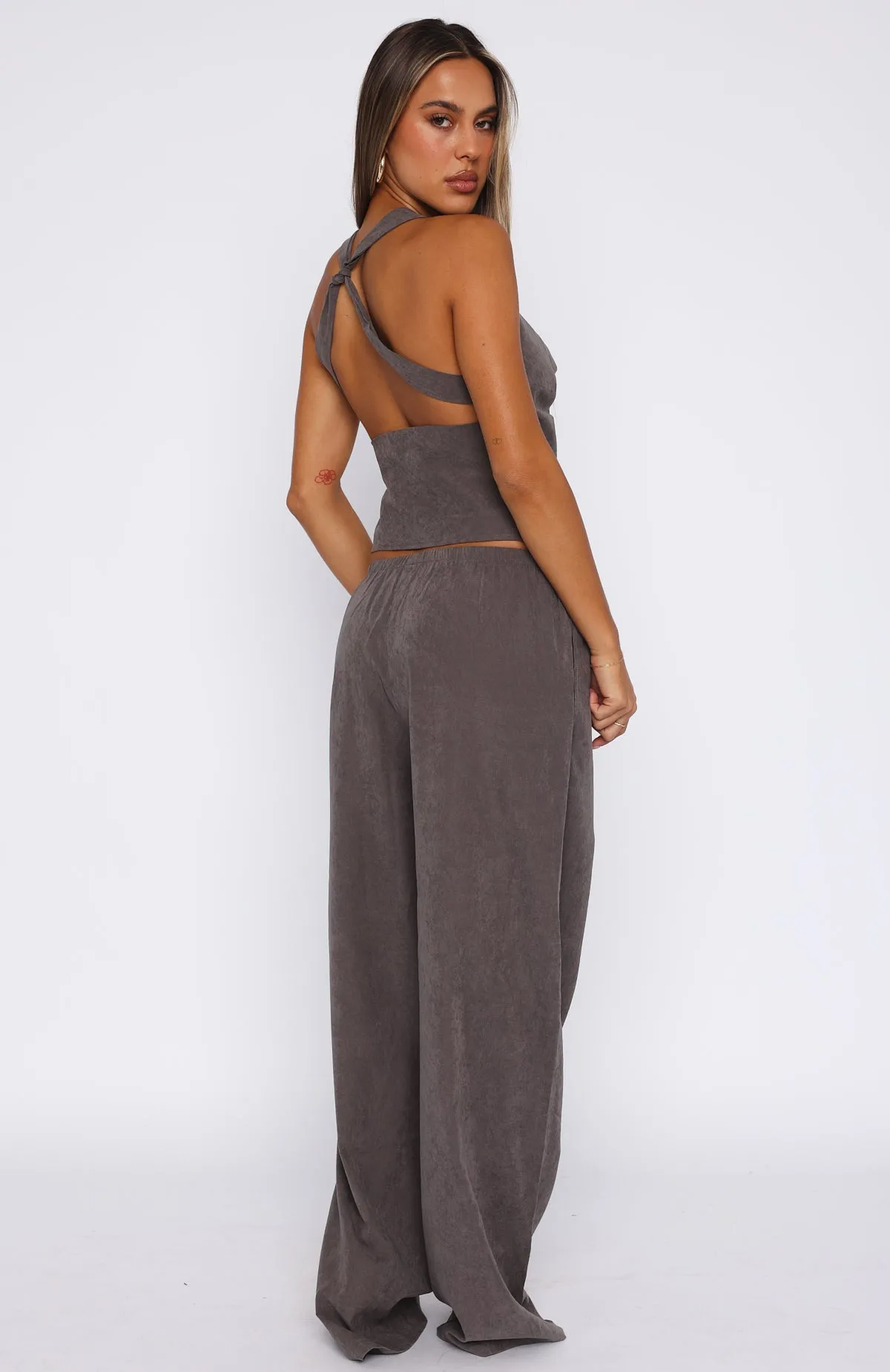 Take A Stance Pants Charcoal