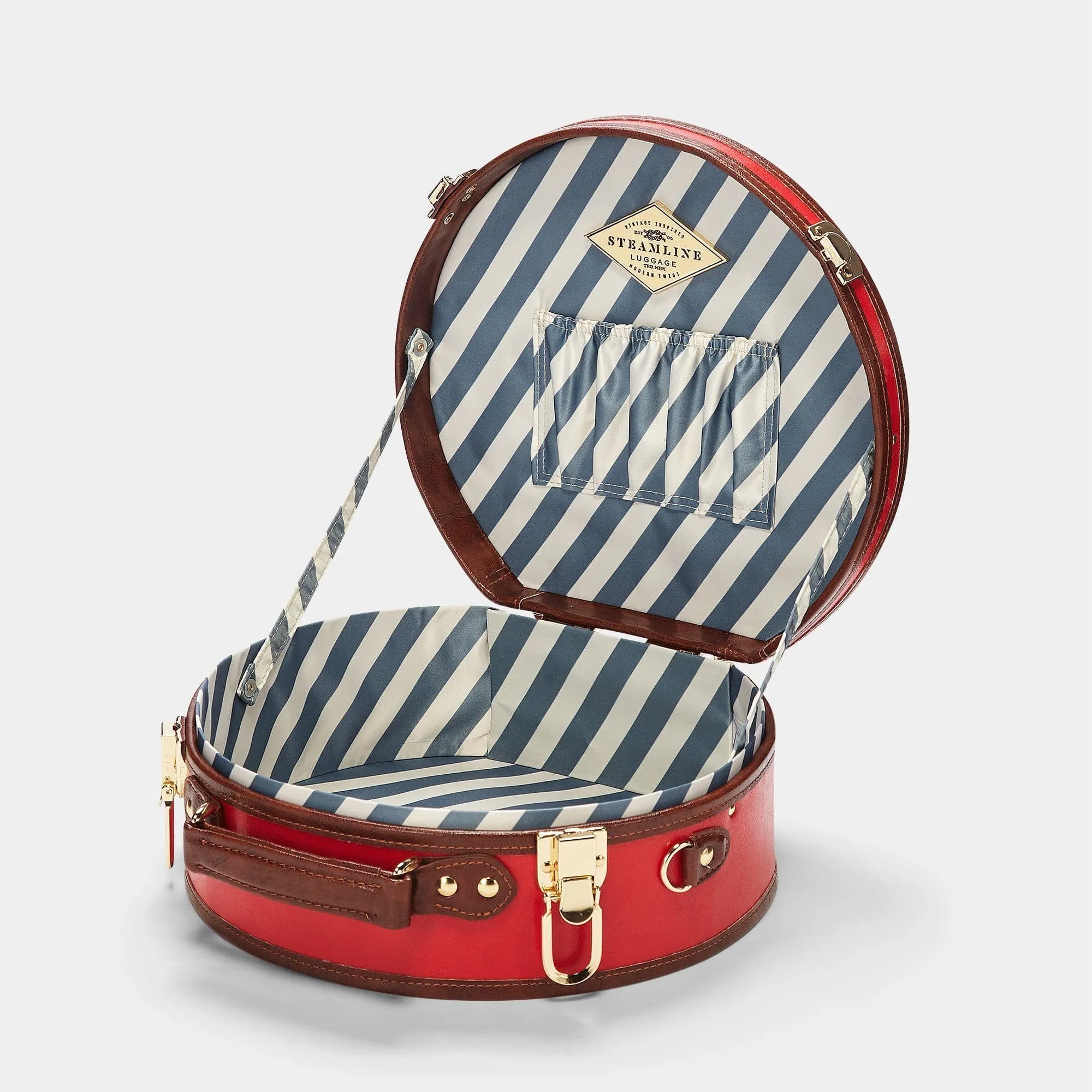 The Entrepreneur - Red Hatbox Small