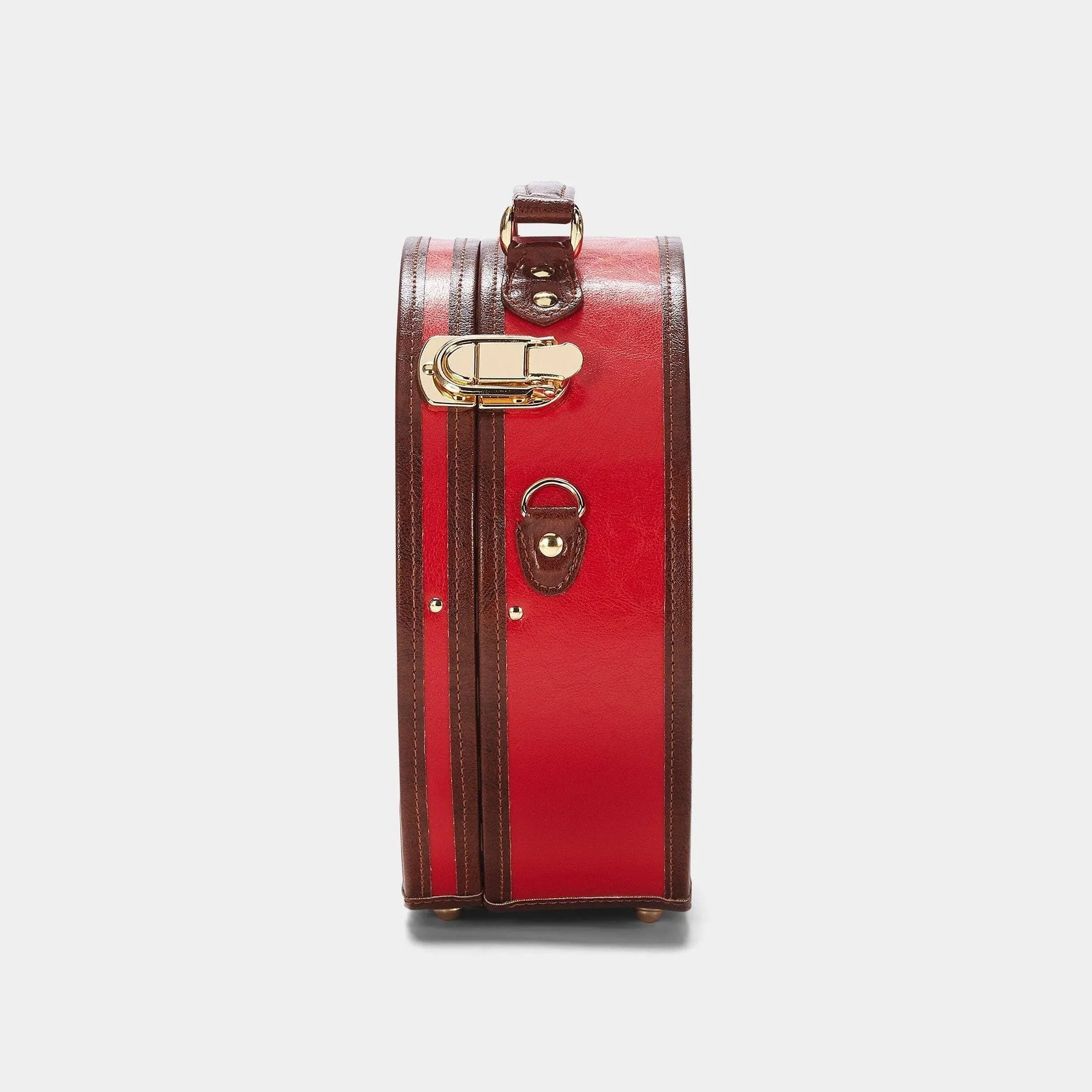The Entrepreneur - Red Hatbox Small