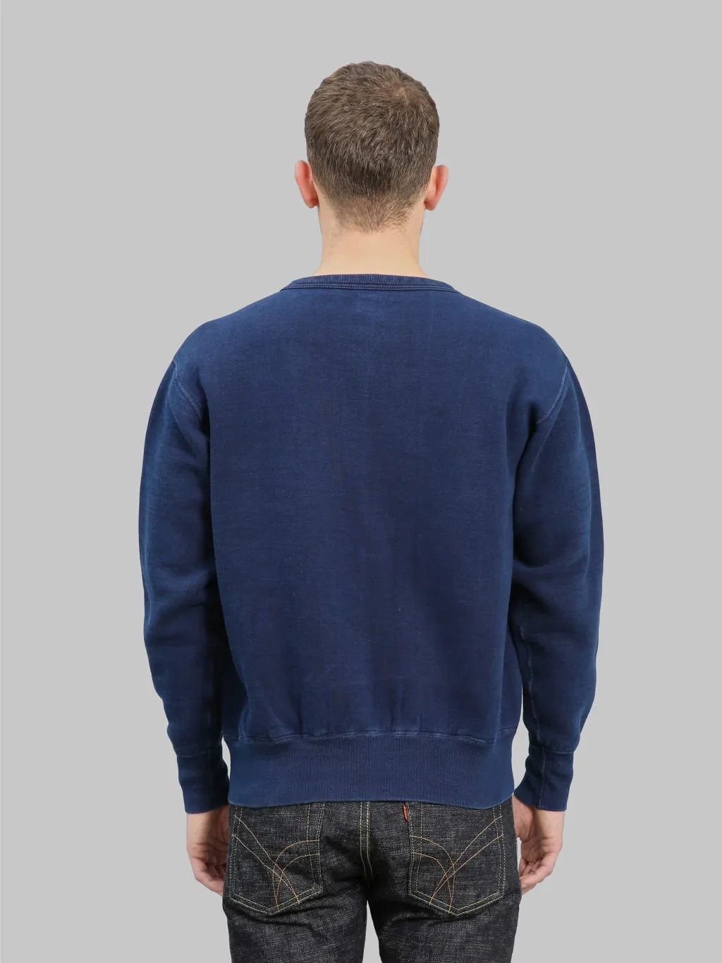 The Strike Gold Loopwheeled Sweatshirt Indigo