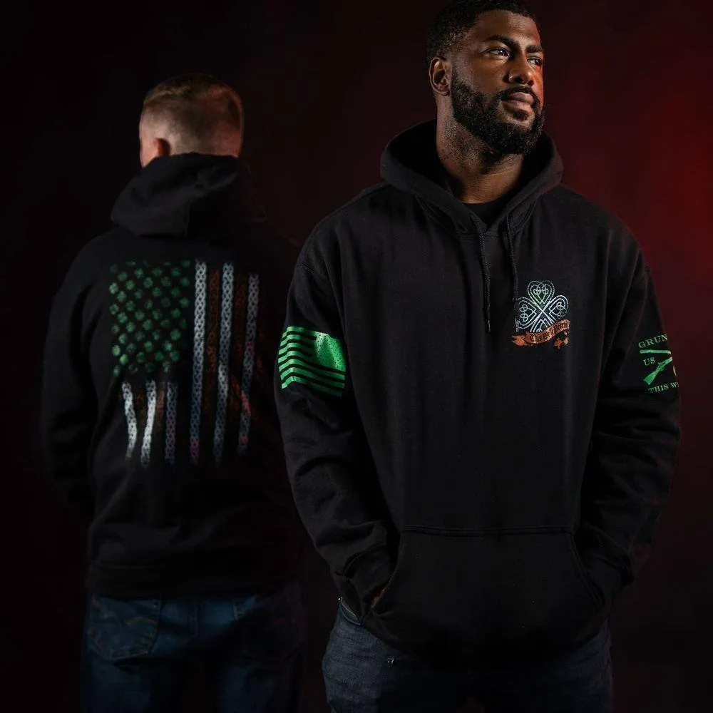 This We'll Defend Hoodie - Irish Colors