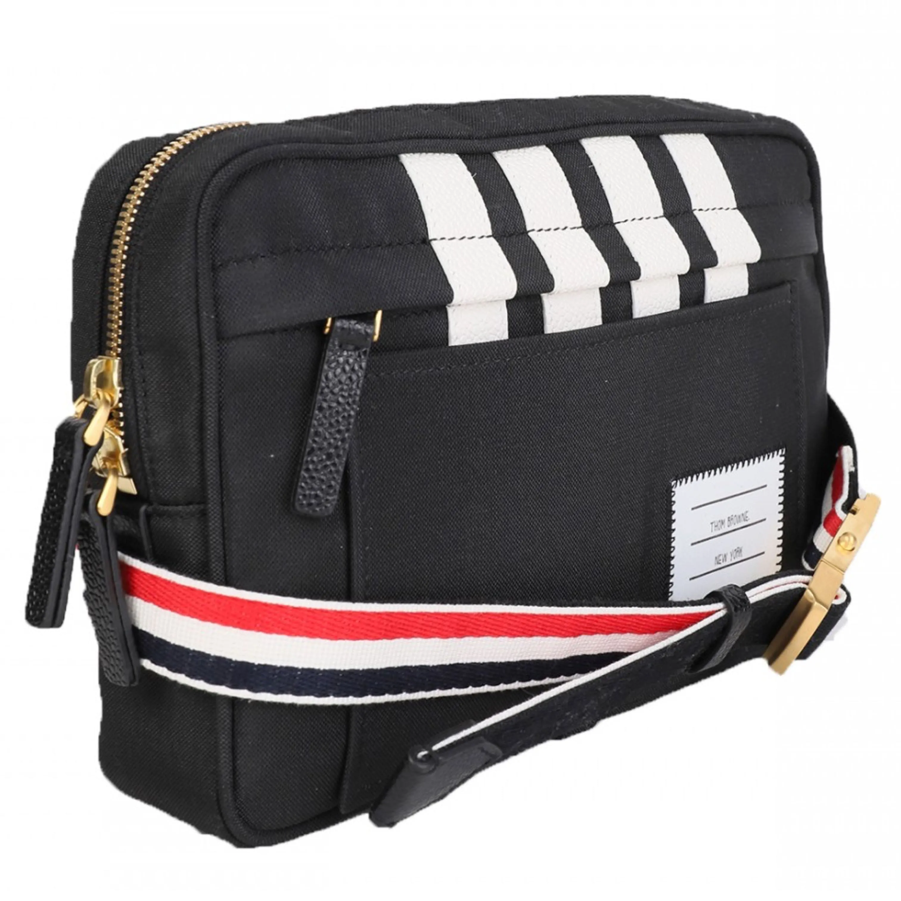 Thom Browne Engineered Stripe Cross Body Bag
