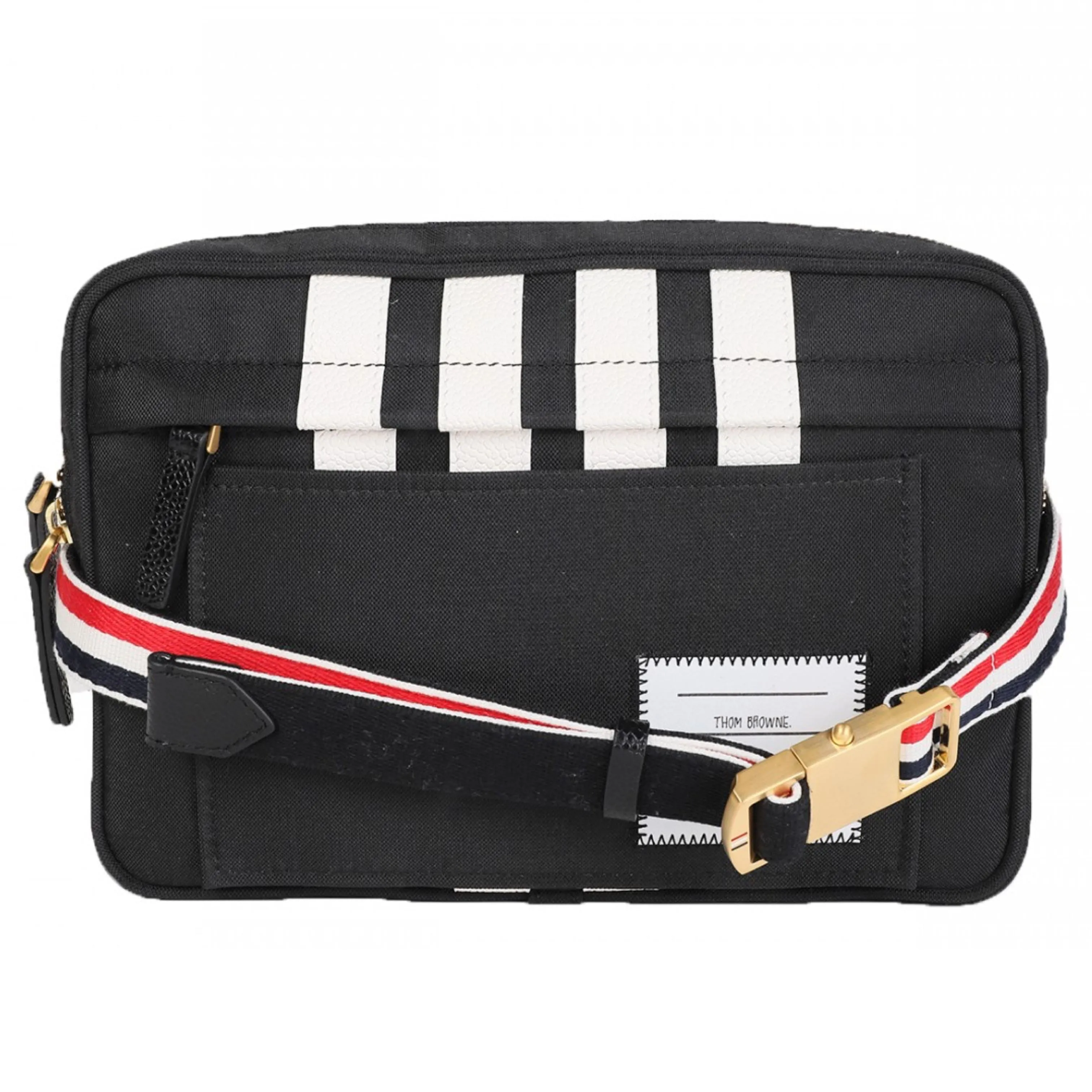 Thom Browne Engineered Stripe Cross Body Bag