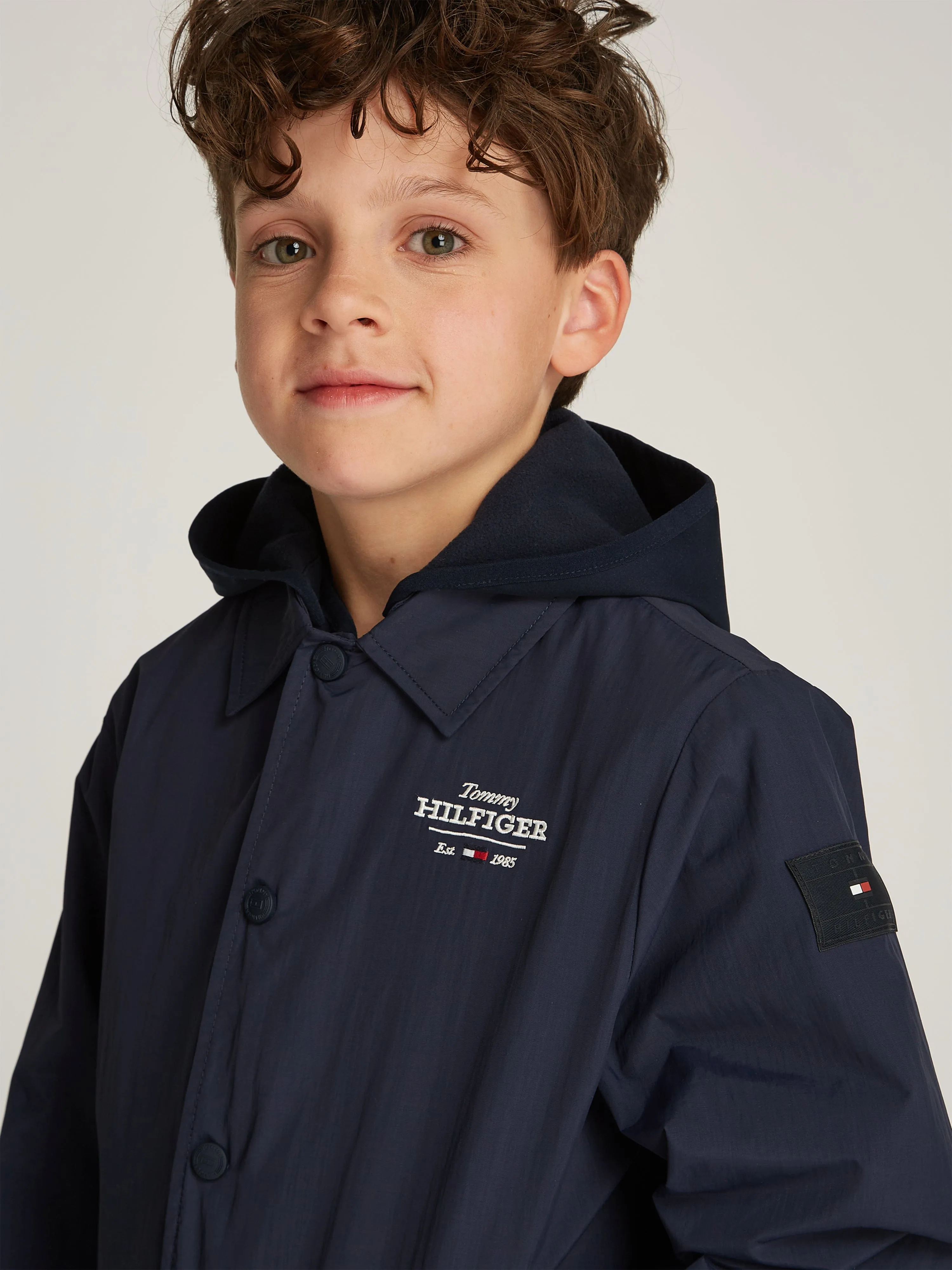 Tommy Hilfiger Boys Coach 3 in 1 Jacket in Black