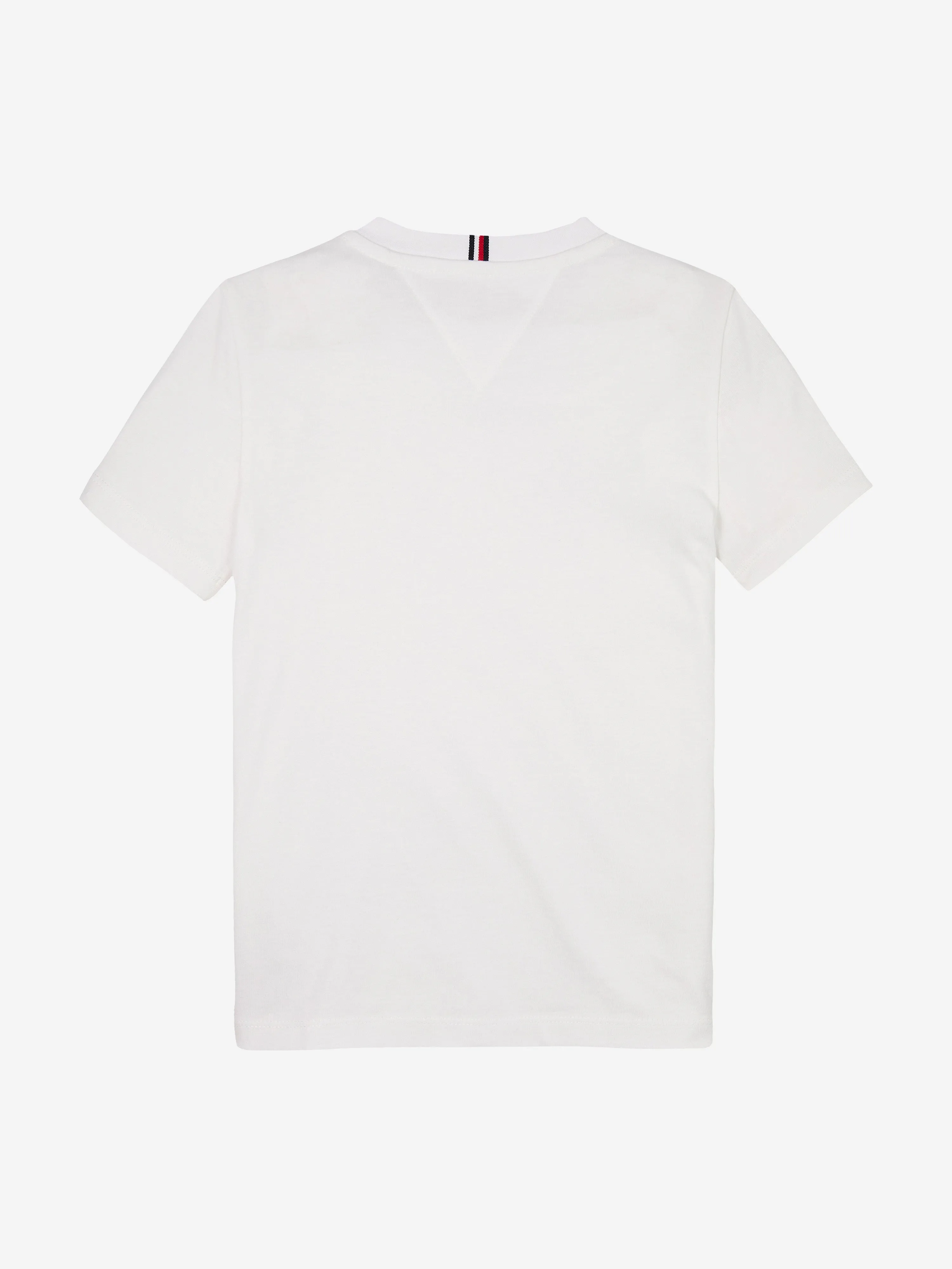 Tommy Hilfiger Boys Tommy Flag T-Shirt in White