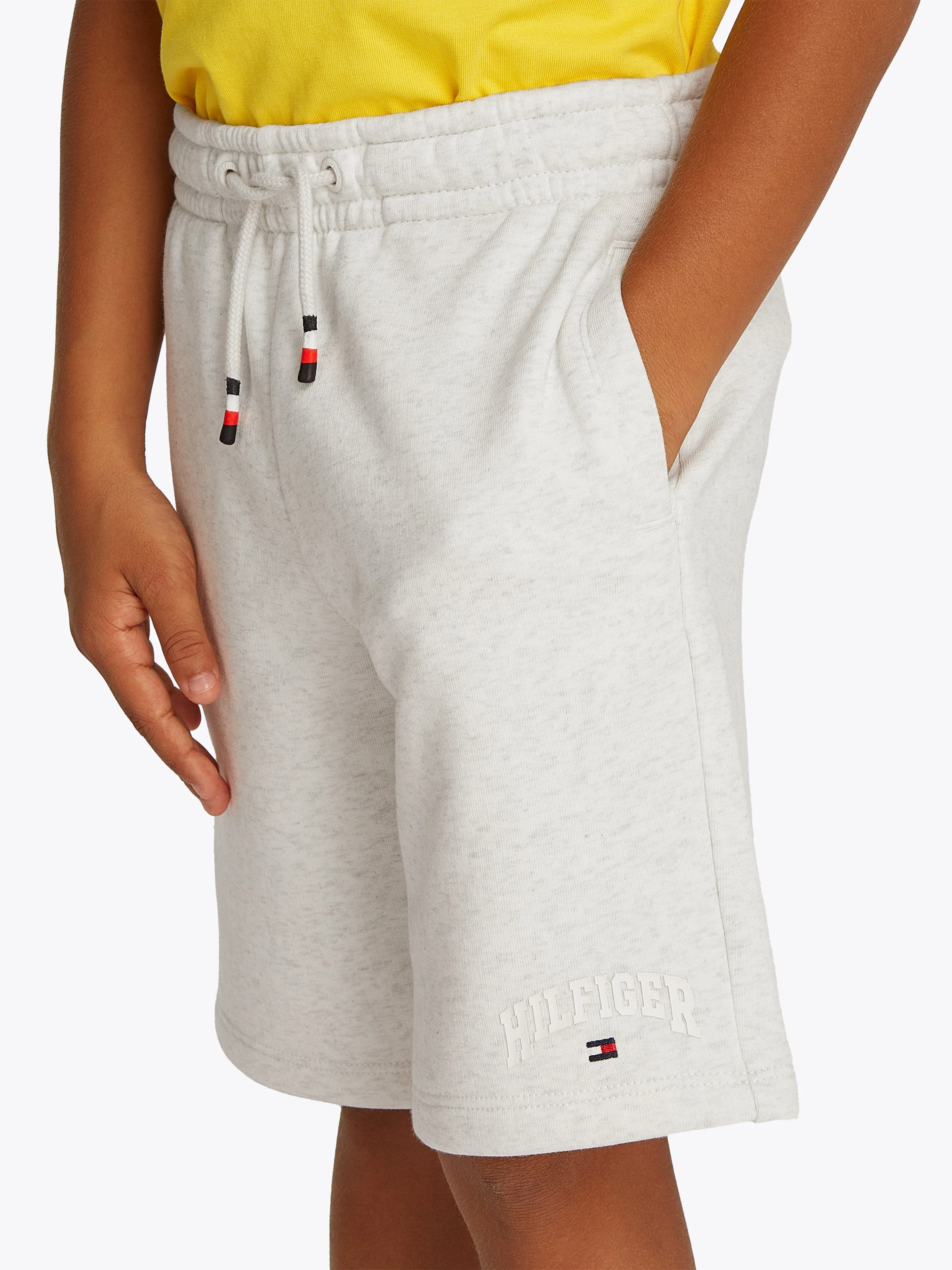 Tommy Hilfiger Boys Varsity Shorts in Grey