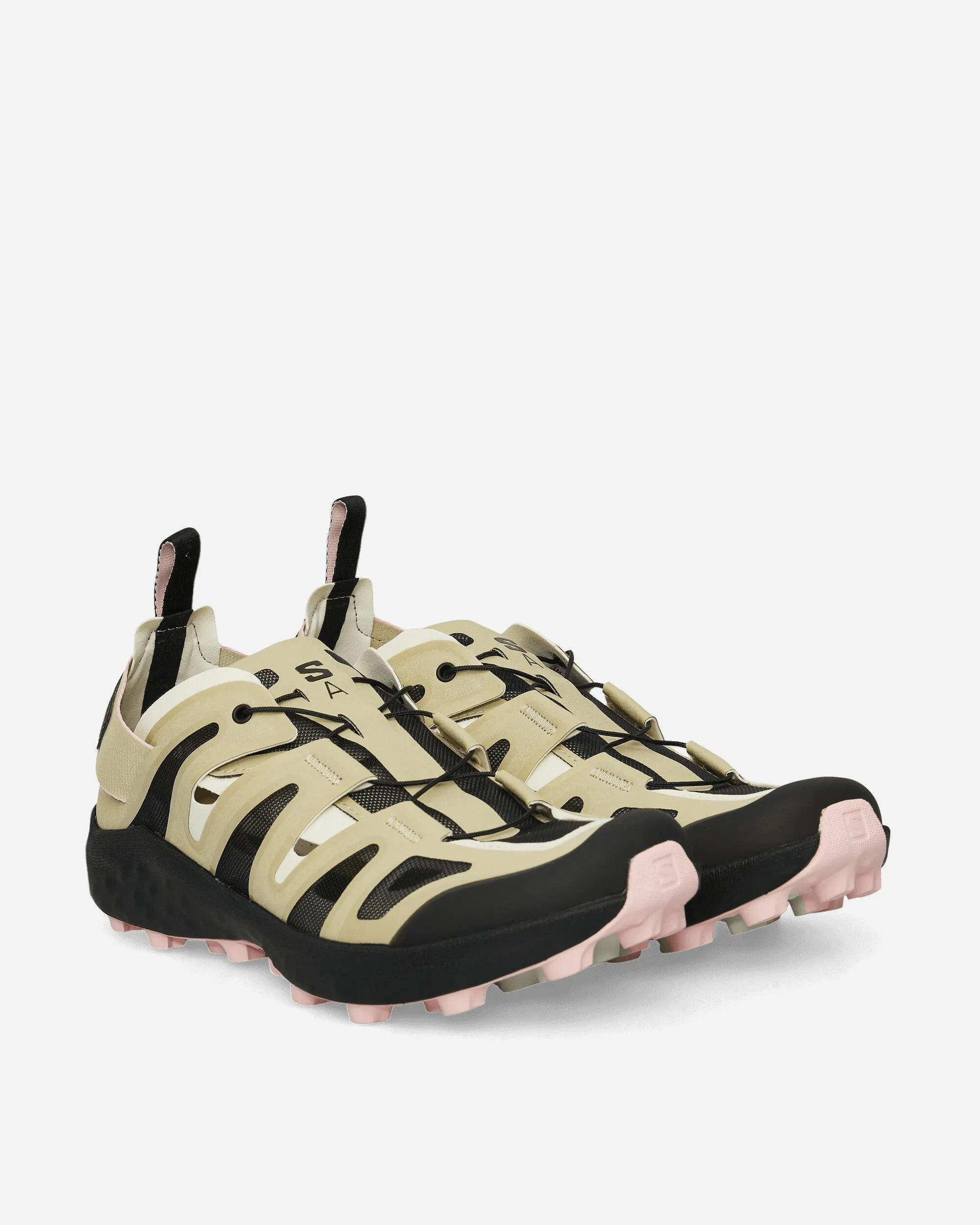 Udara Advanced Sneakers Pale Olive Green / Black / Impatiens Pink