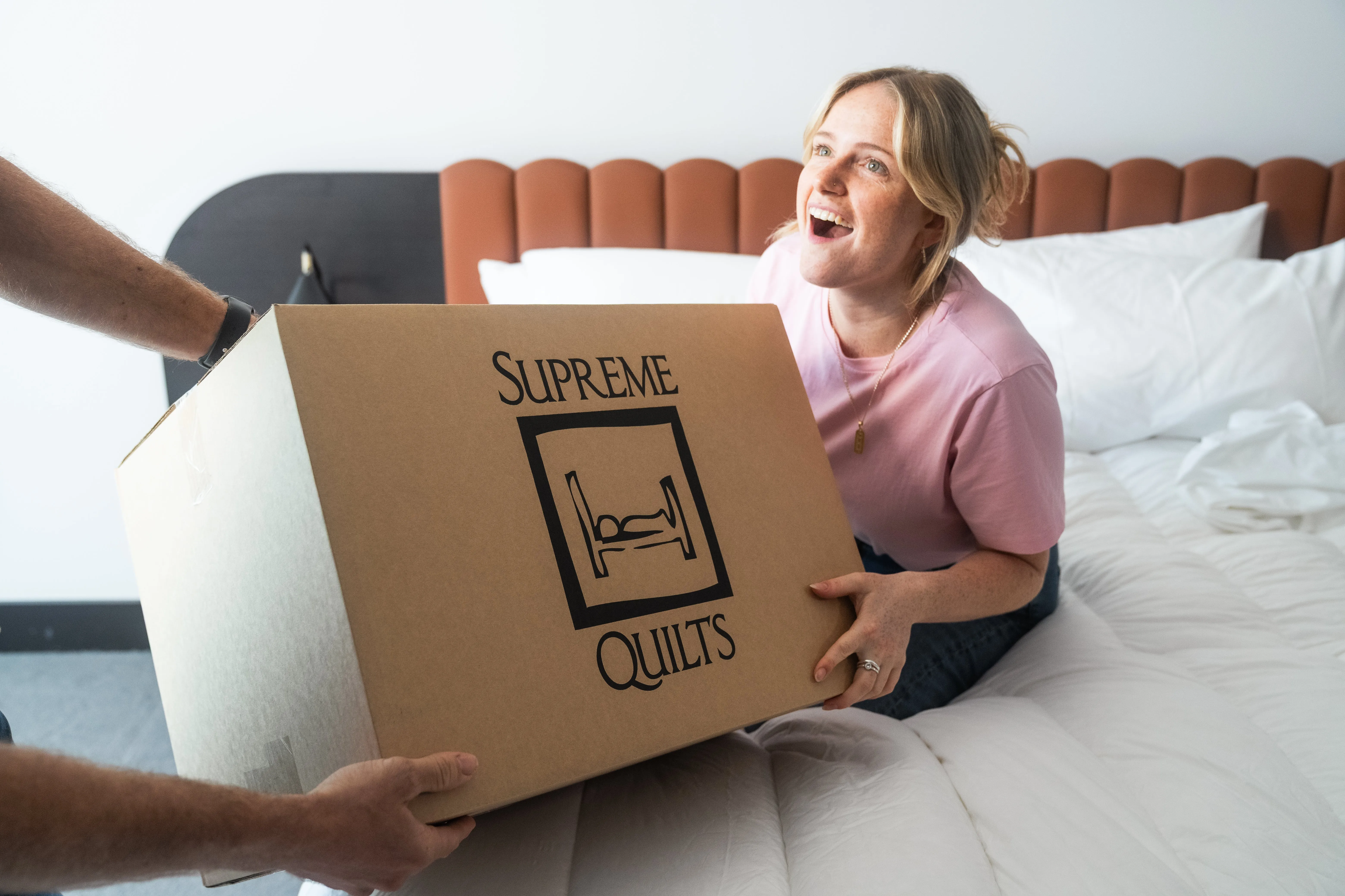 Ultra Light Baffle Boxed King Single Size Quilt 95% Premium Polish Mother Goose Down 1 Blanket Warmth