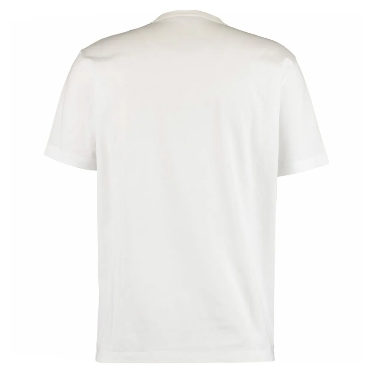Versace White Leather Studded Medusa T-Shirt