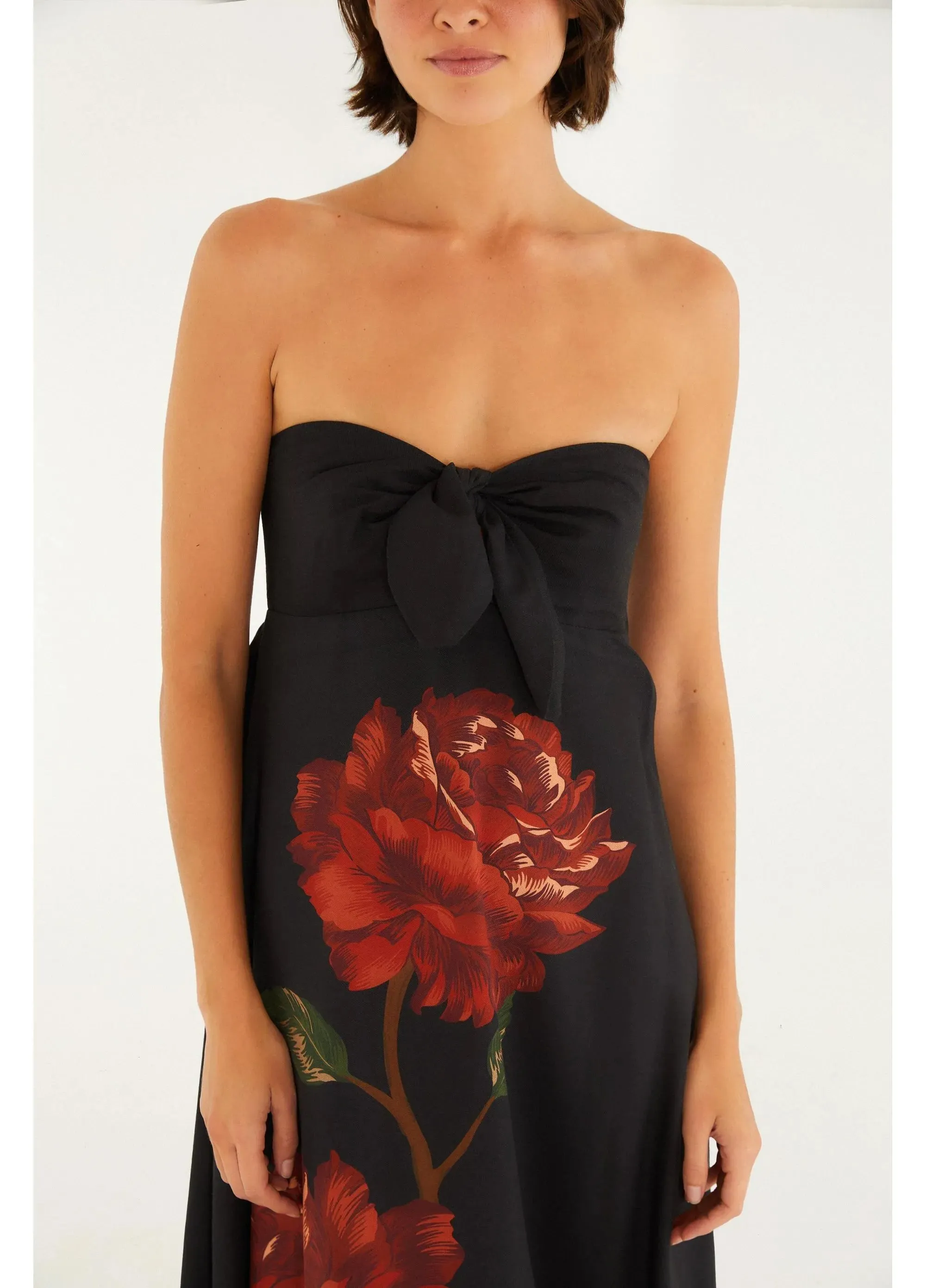 Vestido Cropped Flor Rosalia