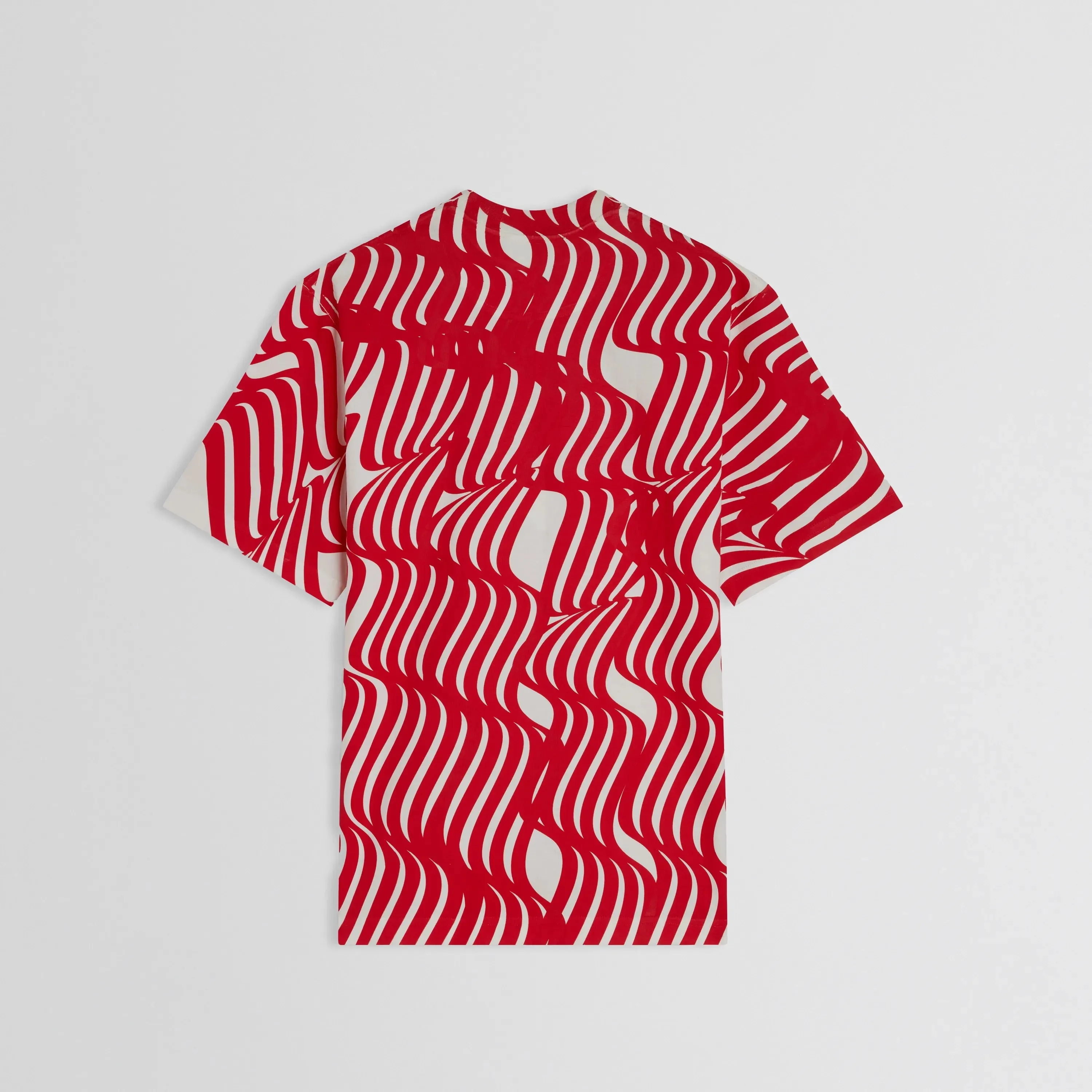 WAVE T-SHIRT | white cotton jersey