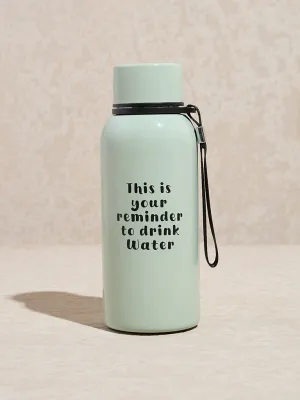 Westside Home Mint Typographic Water Bottle