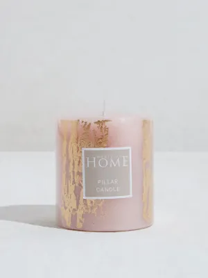 Westside Home Pink Pillar Candle-Small