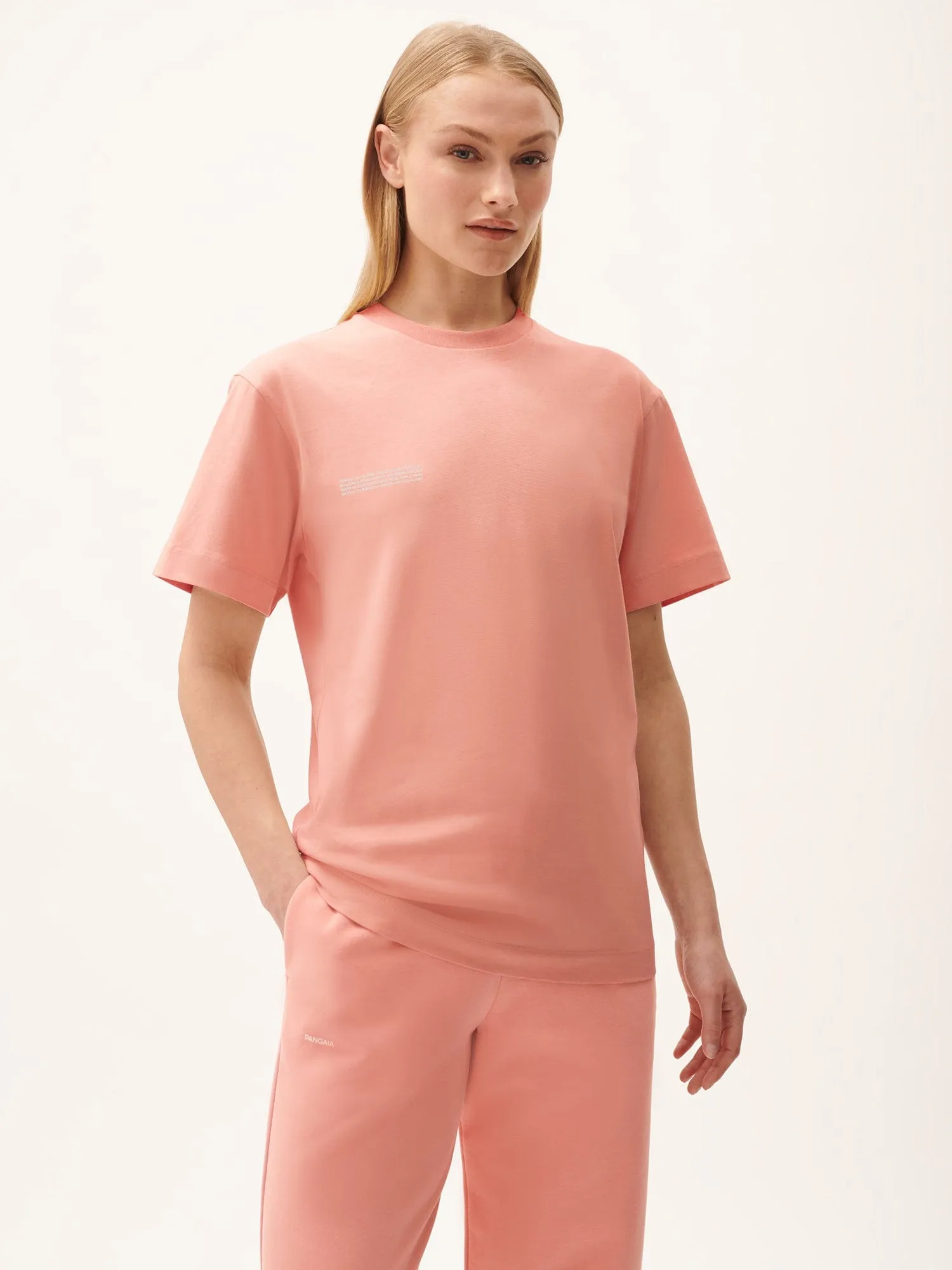 Womens 365 Midweight T-shirt—Dewy Rose
