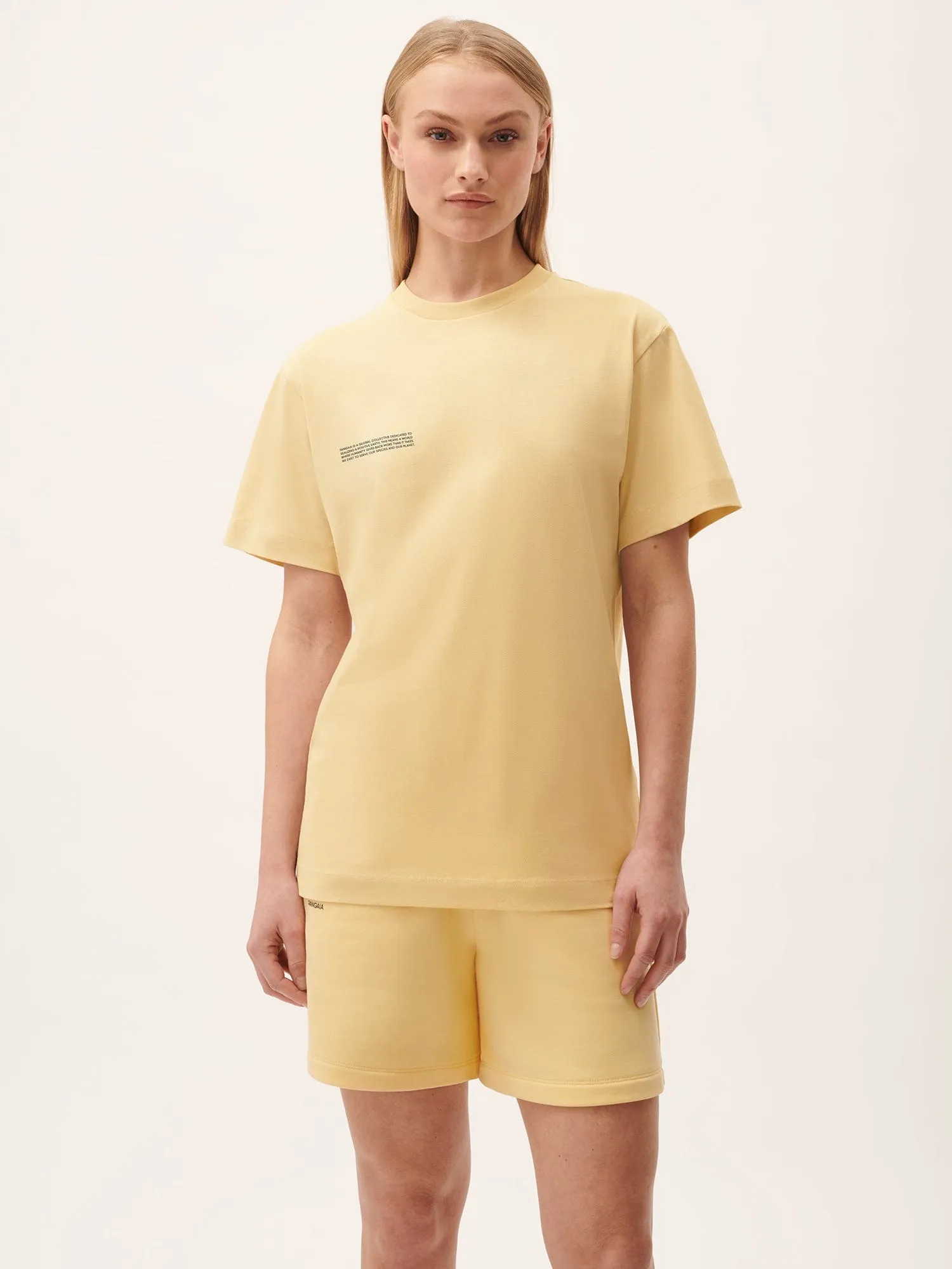 Womens 365 Midweight T-shirt—Seashell Yellow