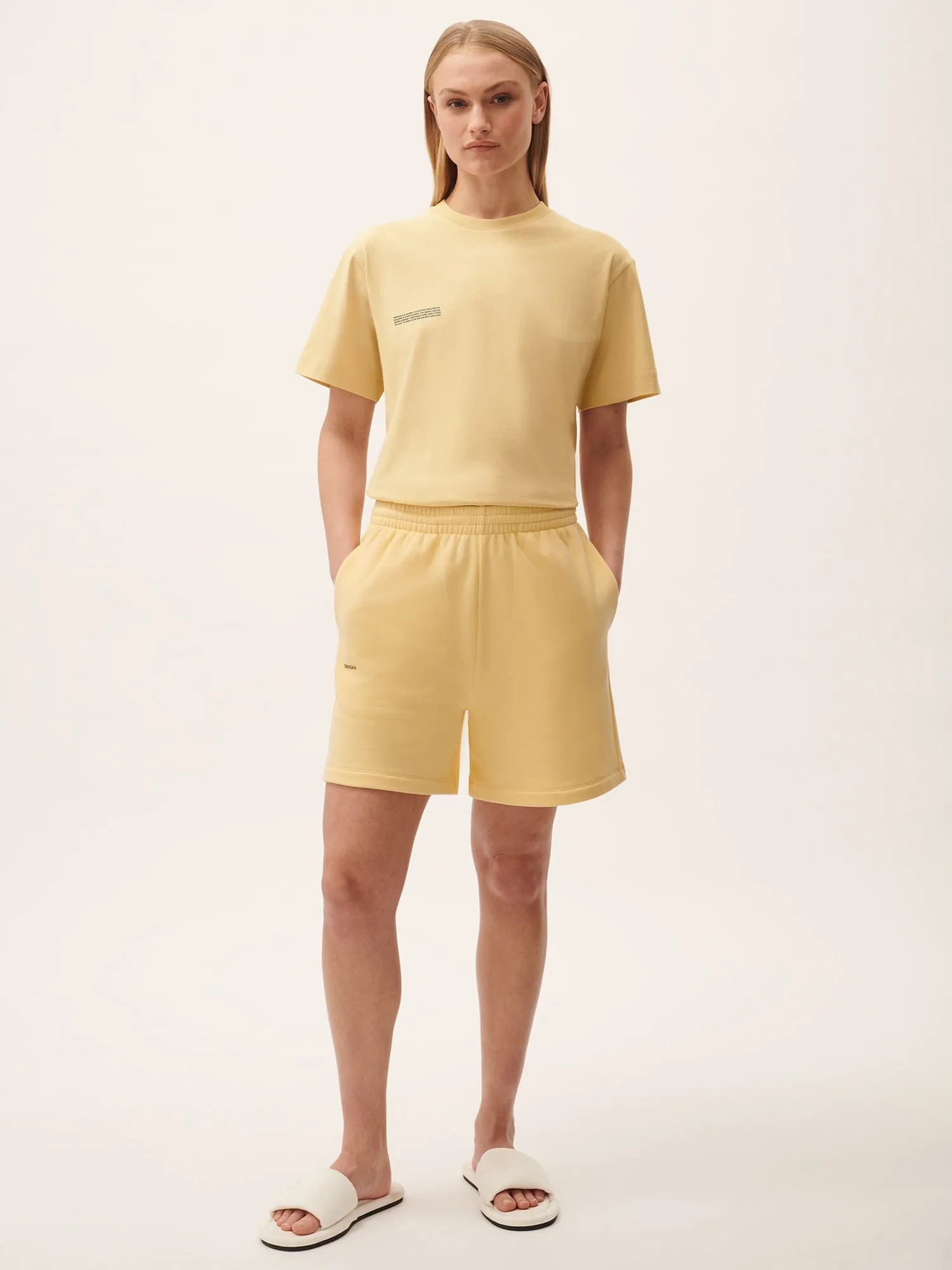 Womens 365 Midweight T-shirt—Seashell Yellow