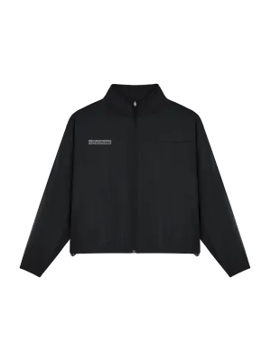 Womens DNA Recycled Nylon Packable Jacket—black