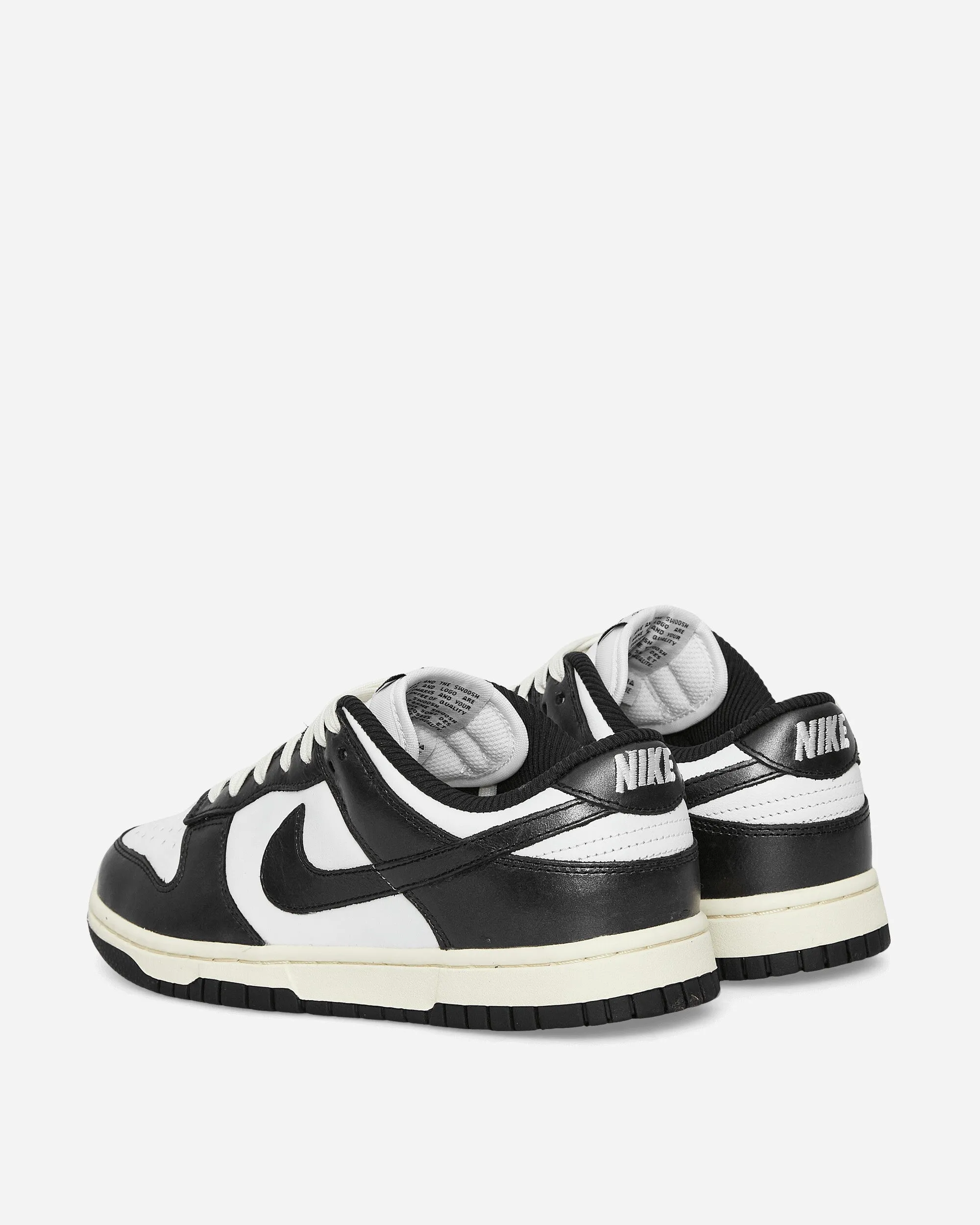 Women's Dunk Low Premium Sneakers White / Black / Coconut Milk