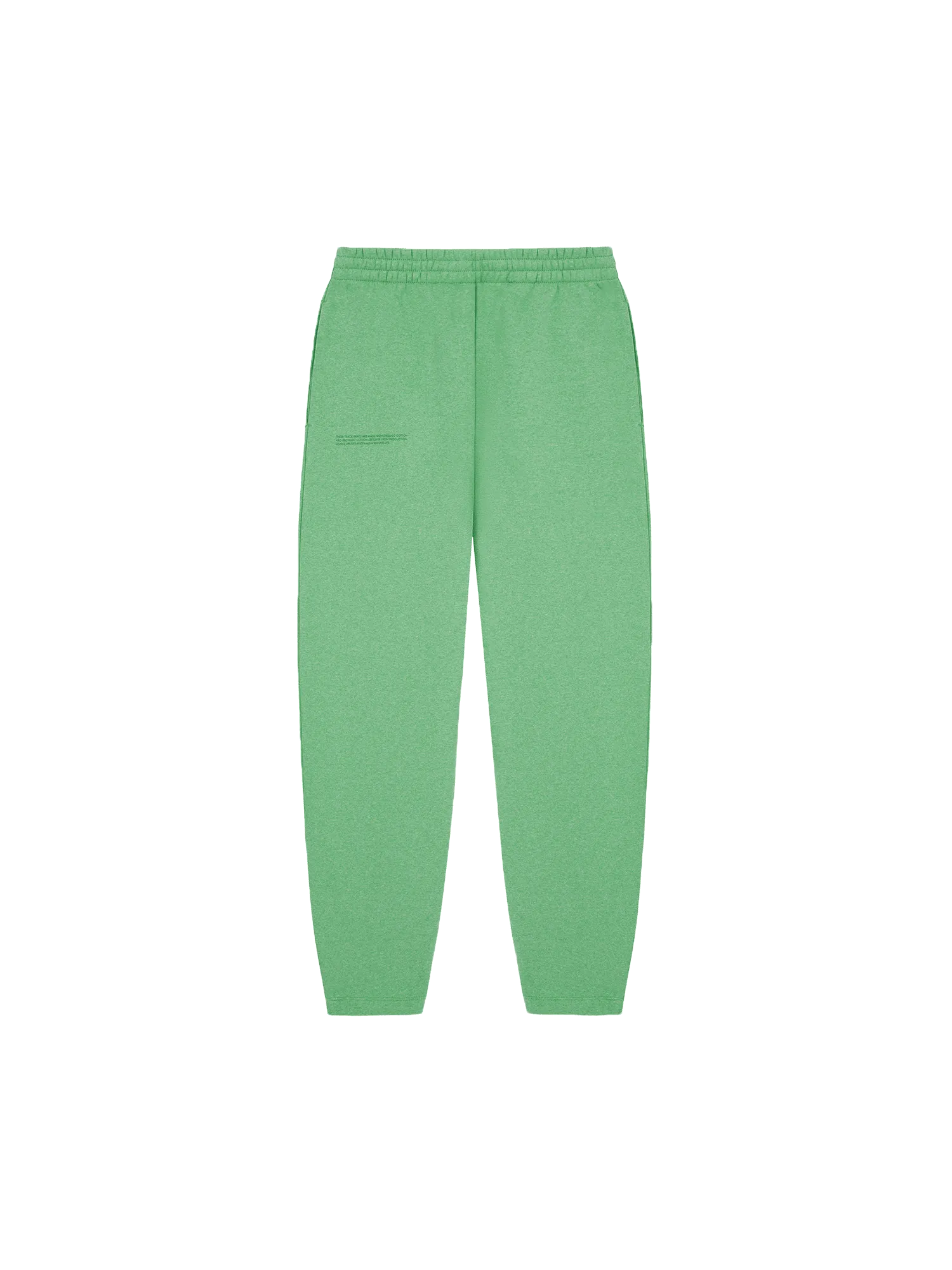 Womens Reclaimed Cotton Barrel-Leg Track Pants—reclaim jade