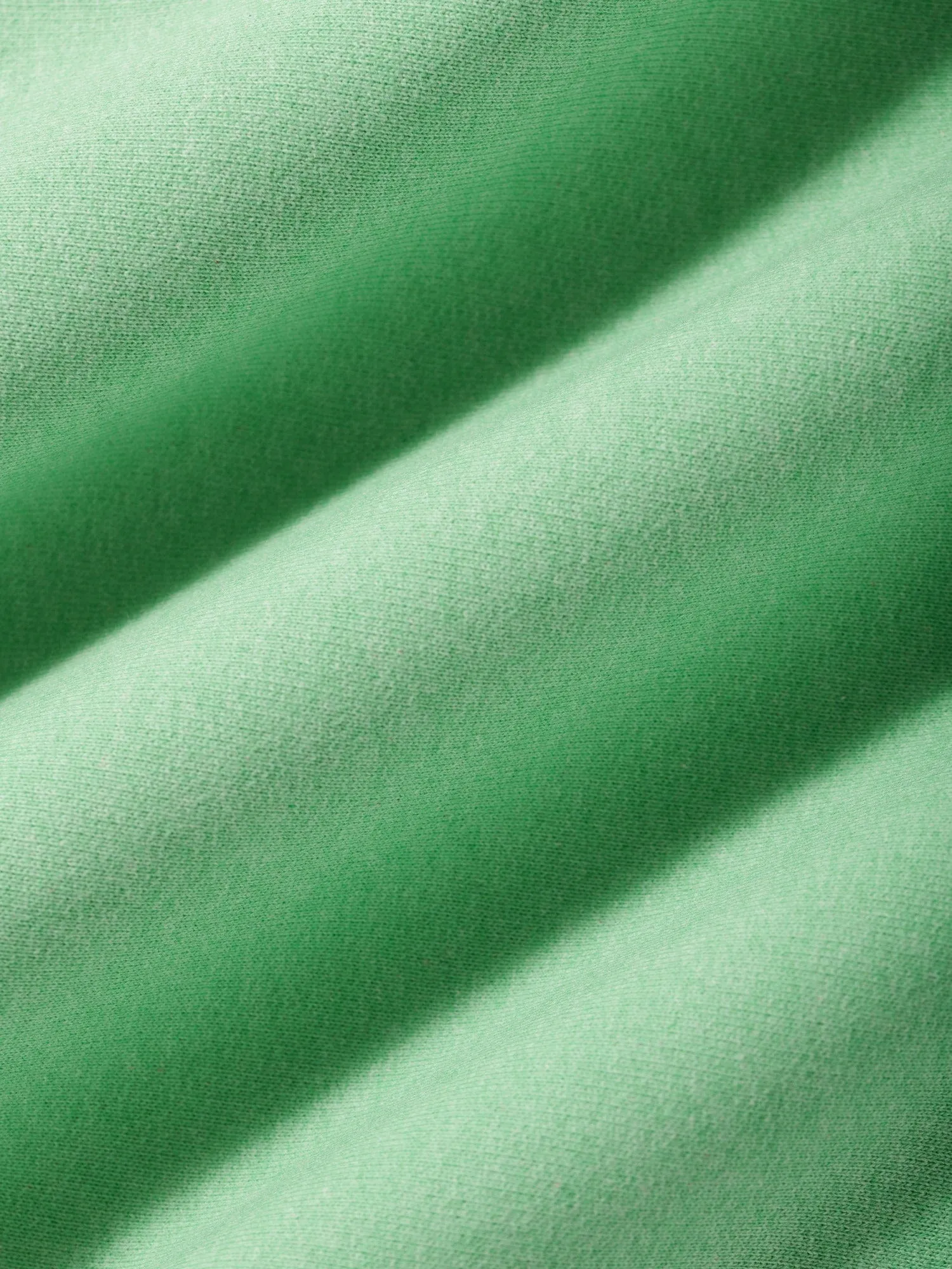 Womens Reclaimed Cotton Barrel-Leg Track Pants—reclaim jade