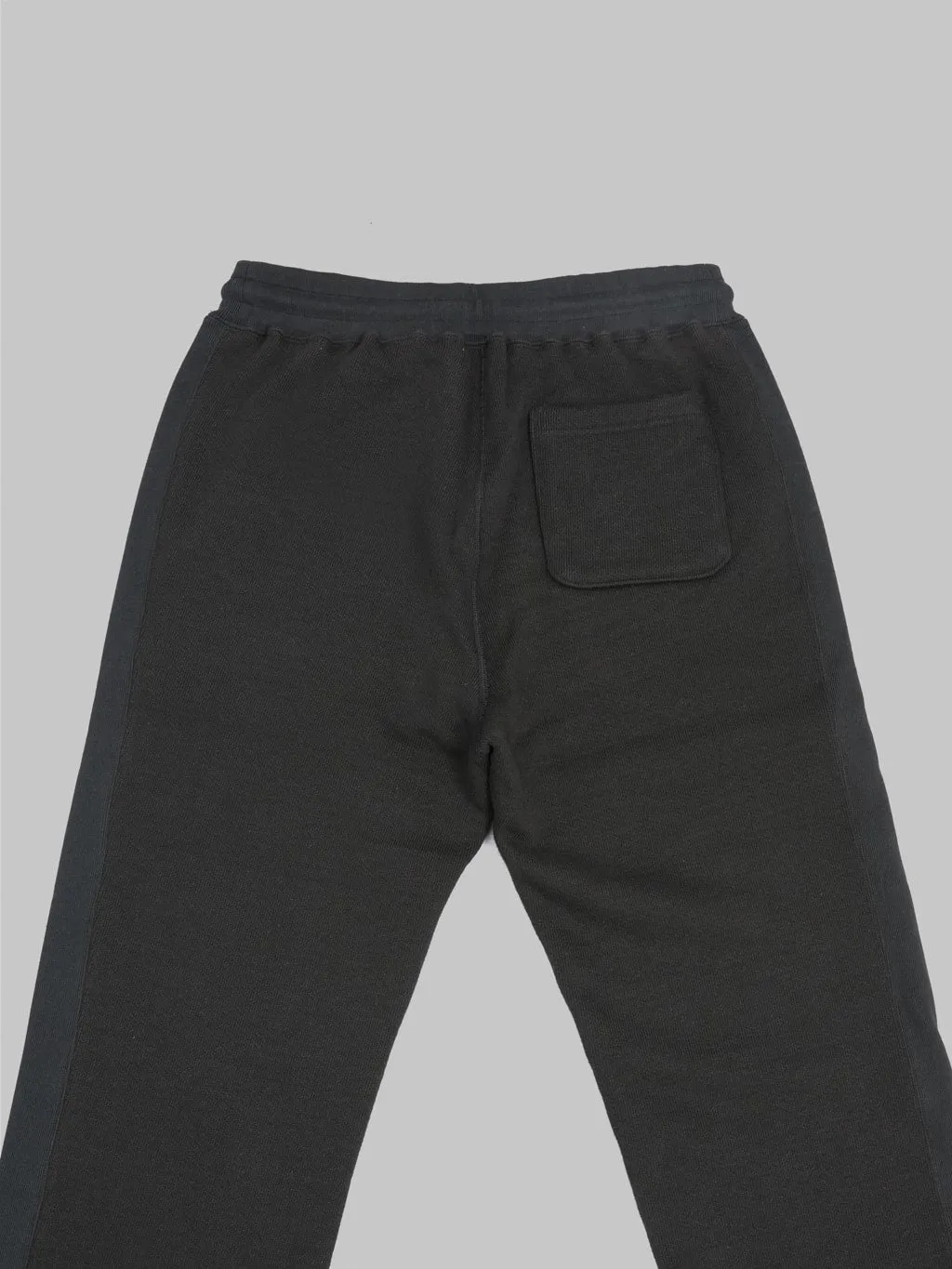 Wonder Looper 876gsm Double Heavyweight French Terry Sweatpants Sumi Black