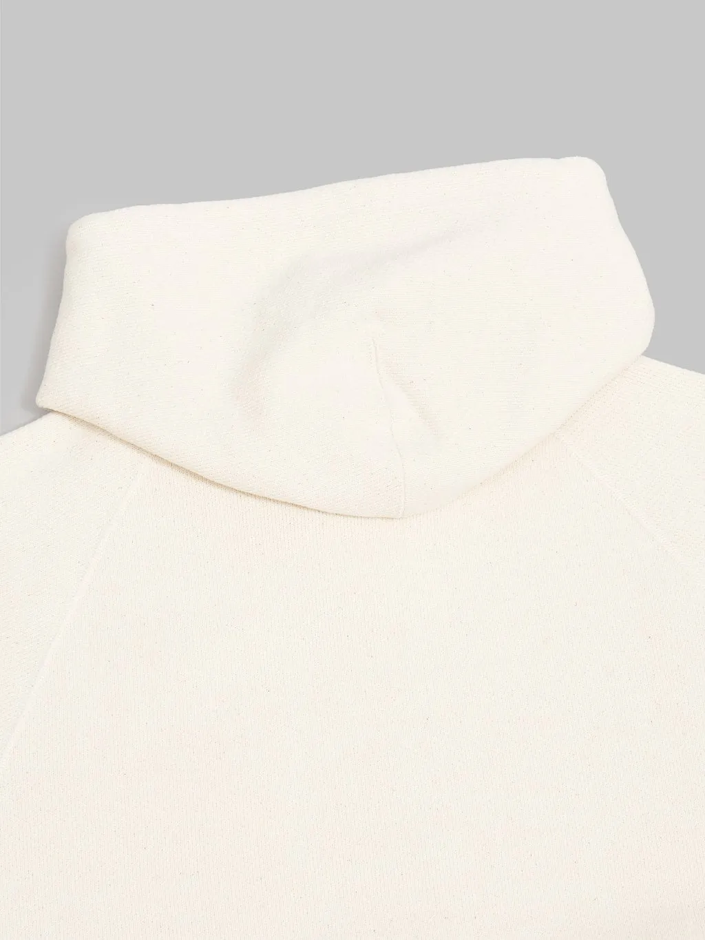 Wonder Looper Pullover Hoodie 876gsm Double Heavyweight French Terry Ecru