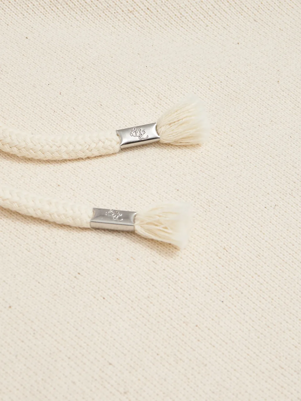 Wonder Looper Pullover Hoodie 876gsm Double Heavyweight French Terry Ecru