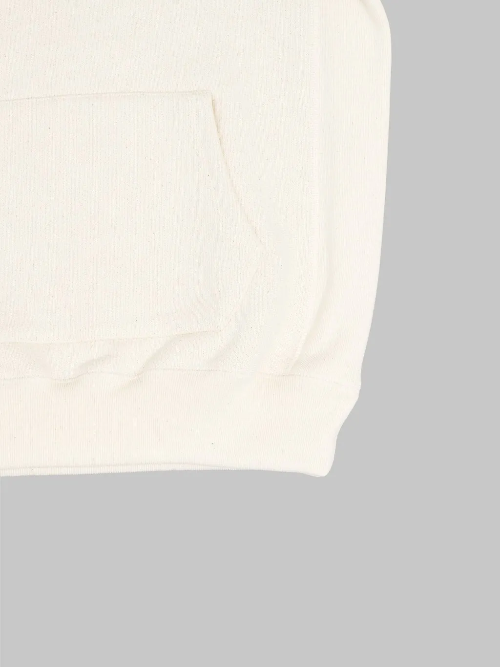 Wonder Looper Pullover Hoodie 876gsm Double Heavyweight French Terry Ecru