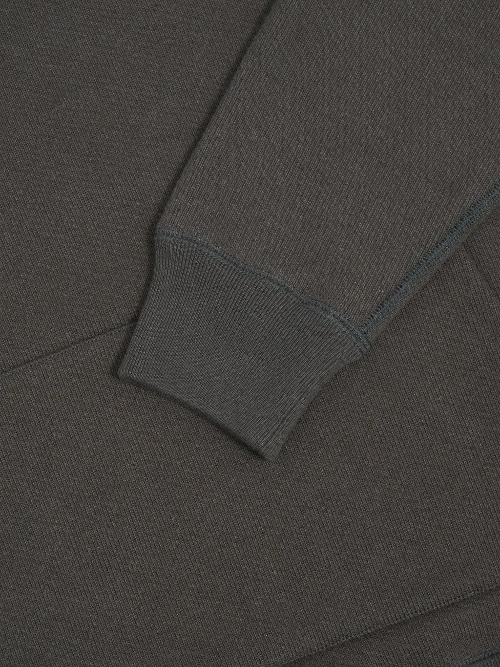Wonder Looper Pullover Hoodie 876gsm Double Heavyweight French Terry Sumi Black