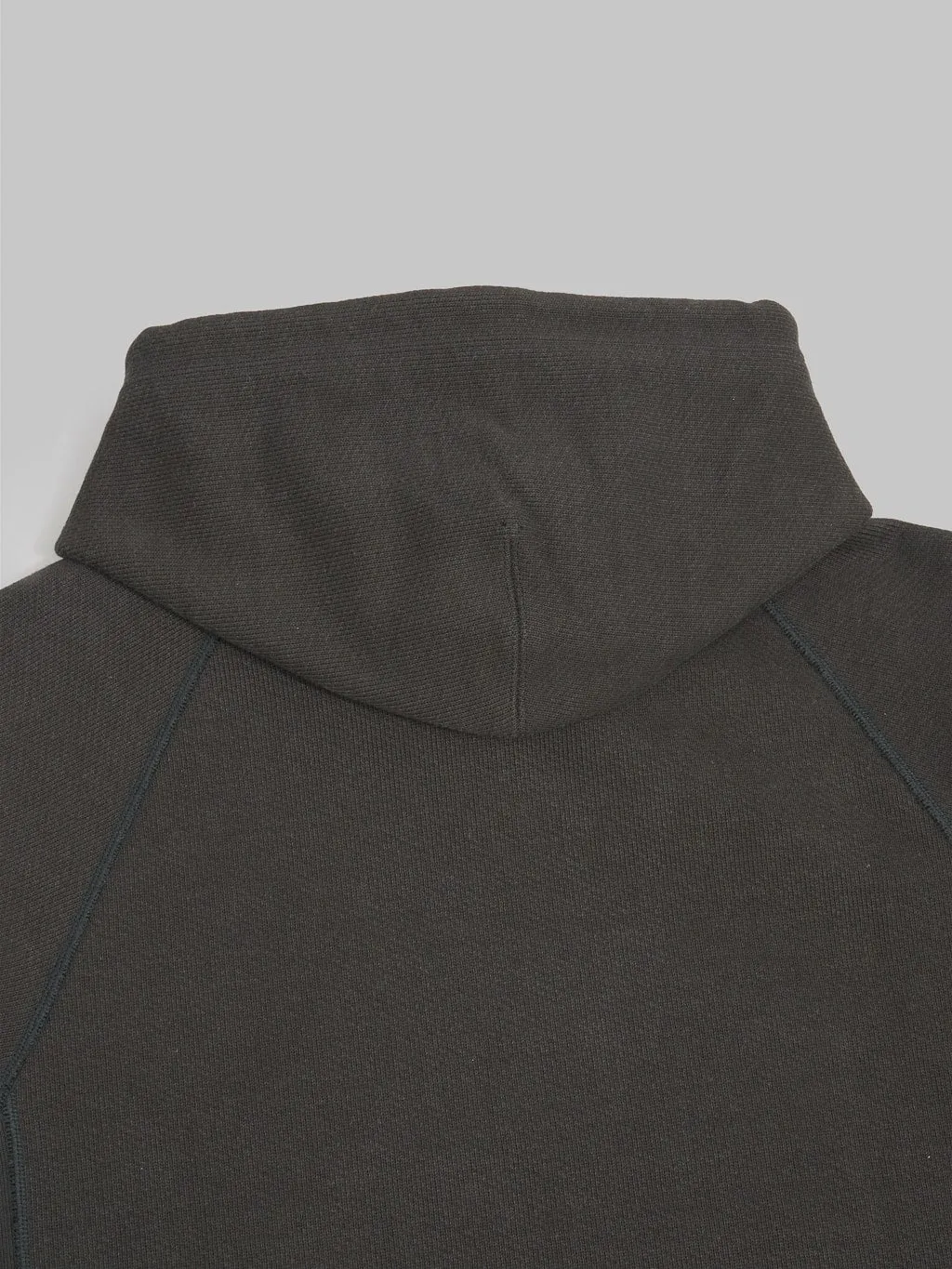 Wonder Looper Pullover Hoodie 876gsm Double Heavyweight French Terry Sumi Black