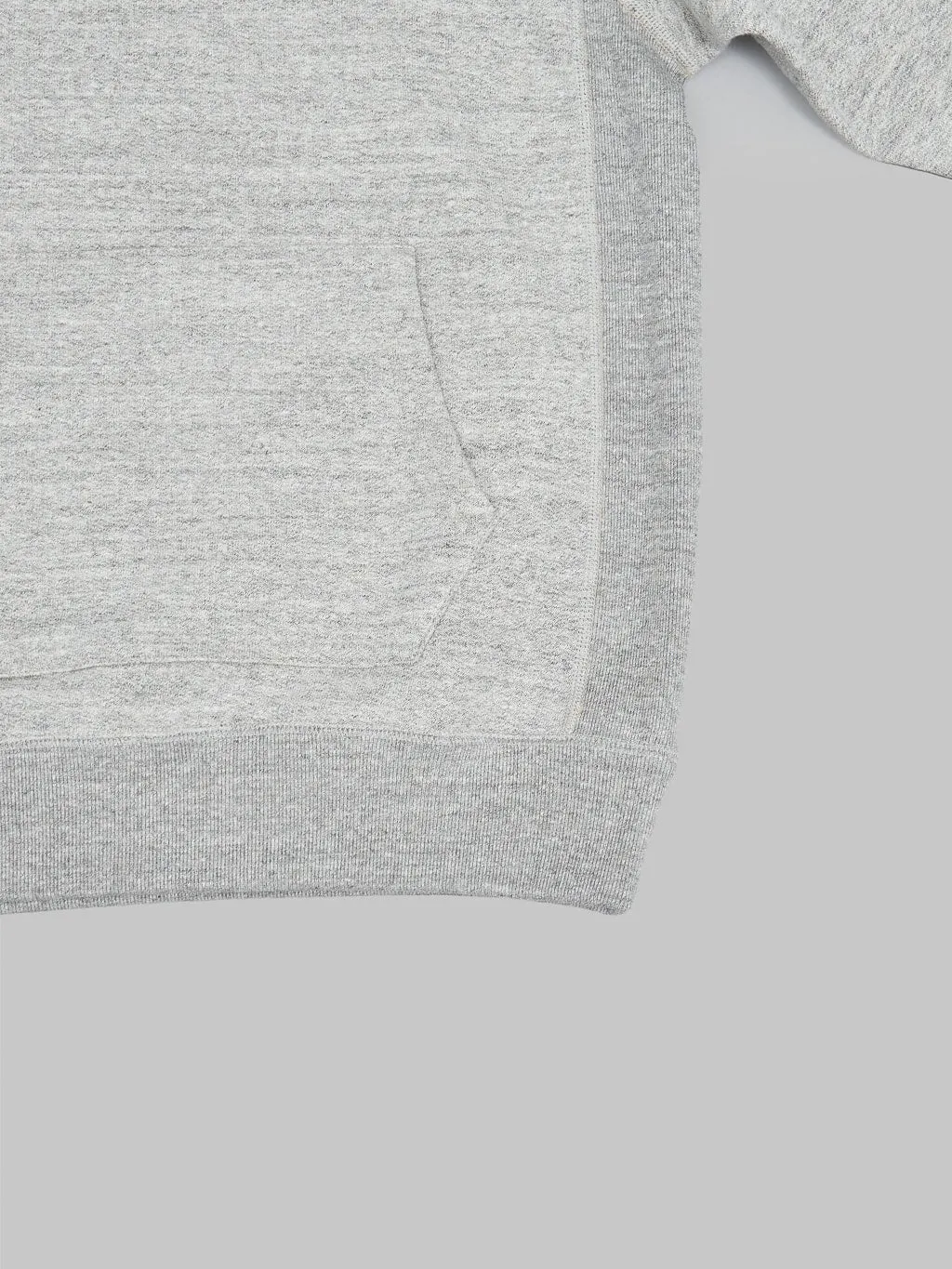 Wonder Looper Pullover Hoodie Fleeced Foxfibre® Grey