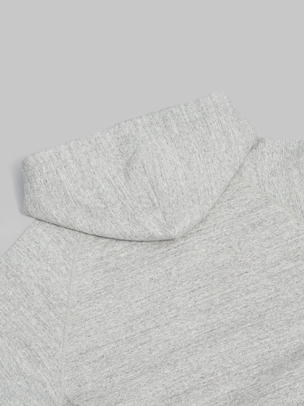 Wonder Looper Pullover Hoodie Fleeced Foxfibre® Grey