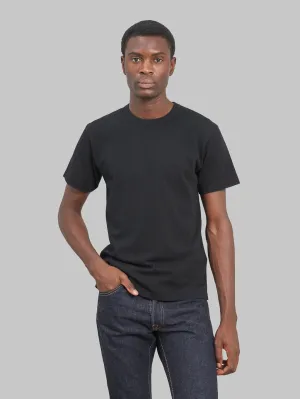 Wonder Looper Ultimate Pima Tsuriami Crewneck T-Shirt Black
