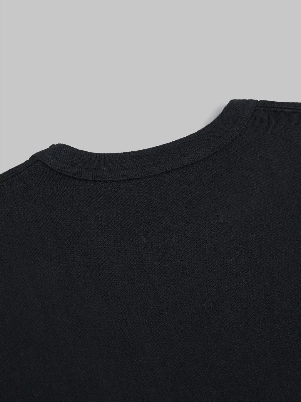 Wonder Looper Ultimate Pima Tsuriami Crewneck T-Shirt Black